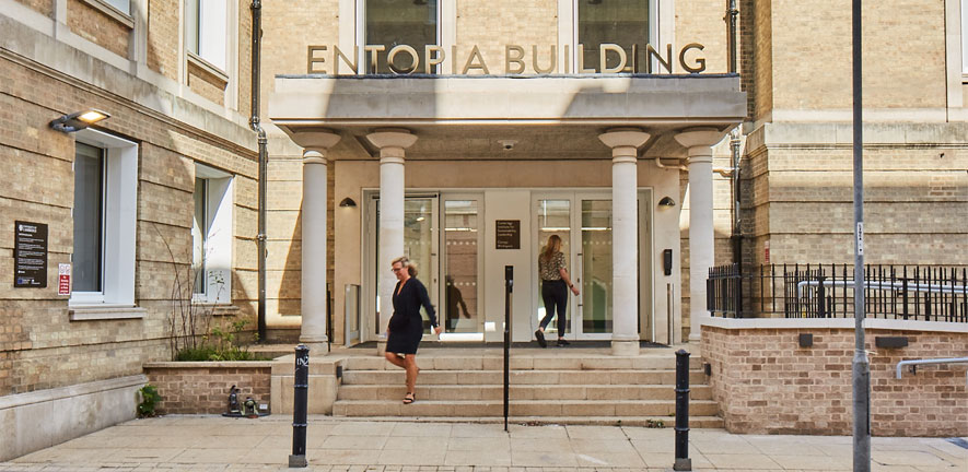 Entopia building entrance