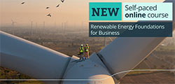 Workers on wind turbine